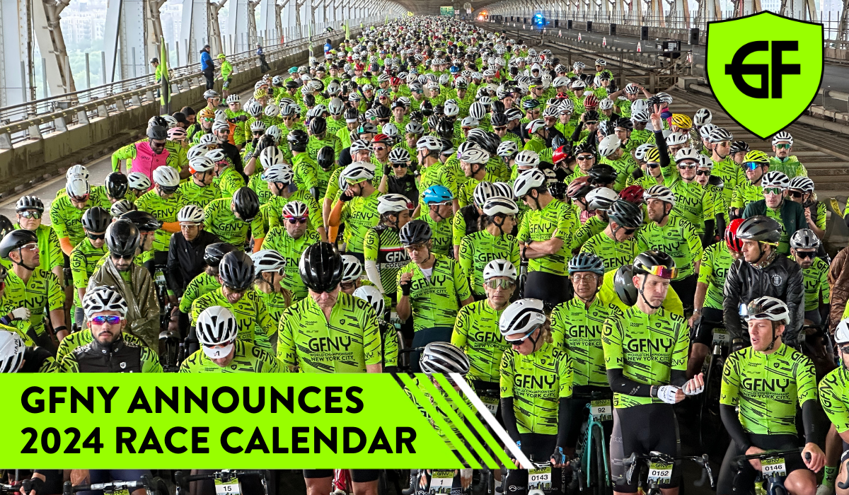 The GFNY 2024 race calendar comes with a world premiere GFNY Global